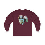 Japanese Chin Classic  Cotton Long Sleeve Tee
