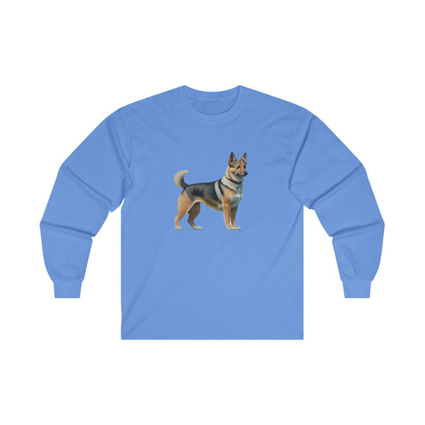 Swedish Vallhund  - Unisex Classic Cotton Long Sleeve Tee