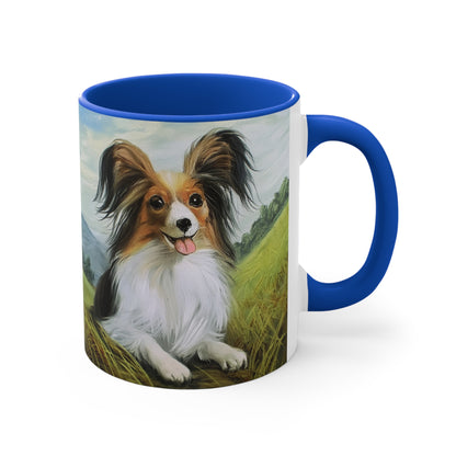 Papillon #2 - 11oz Ceramic Accent Mug
