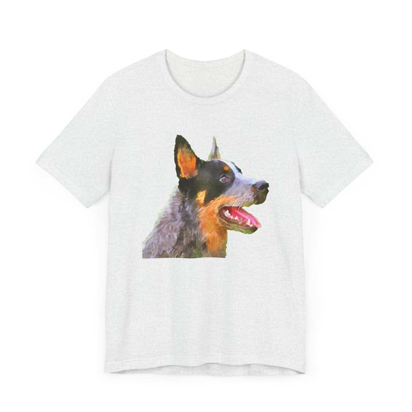 Blue Heeler - Australian Cattle Dog 'Percy' Unisex Jersey Short Sleeve Tee