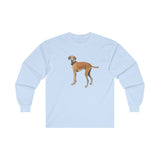 Sloughi - Arabian Greyhound - Unisex Classic Cotton Long Sleeve Tee