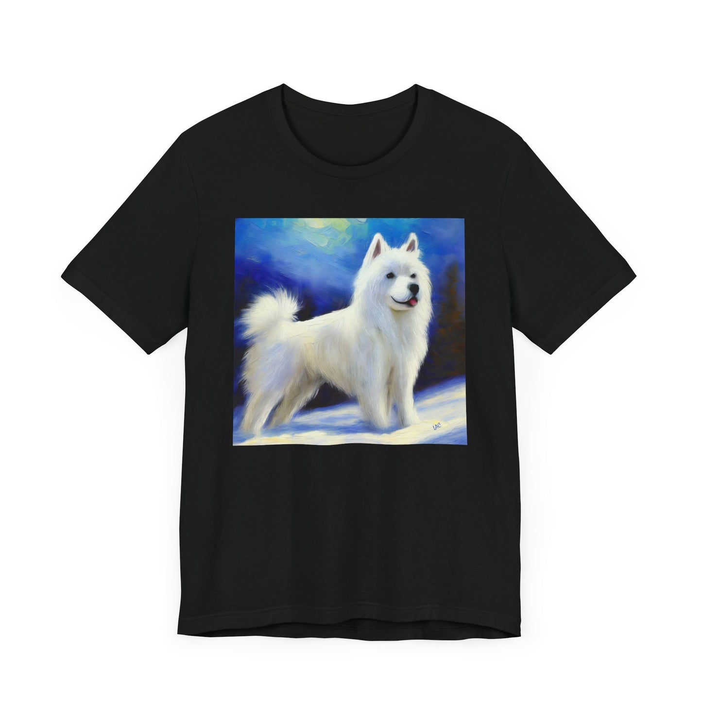 American Eskimo Dog Unisex Jersey Short Sleeve Tee