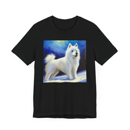 American Eskimo Dog Unisex Jersey Short Sleeve Tee