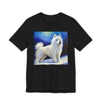 American Eskimo Dog Unisex Jersey Short Sleeve Tee