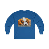 Cavalier King Charles Spaniel Unisex Cotton Long Sleeve Tee