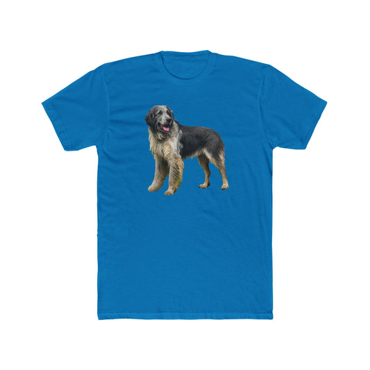 Romanian Carpathian Shepherd - Men's Fitted Cotton Crew Tee