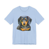 Dachshund 'Doxie #2' Unisex Jersey Short Sleeve Tee