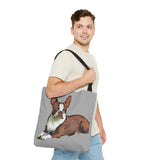 Boston Terrier "Seely" Tote Bag