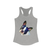 Boston Terrier 'Skipper' Women's Racerback Tank