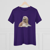 Afghan Hound Women's Relaxed Fit Cotton Tee