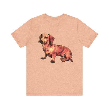 Dachshund 'Simone' Classic Jersey Short Sleeve Tee
