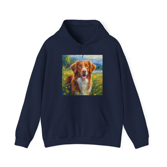 Nova Scotia Duck Tolling Retriever 'Dixie' 50/50 Hooded Sweatshirt