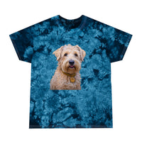 Soft Coated Wheaten Terrier - Classic Tie-Dye Tee, Crystal