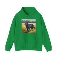 Mudi Unisex 50/50 Hooded Sweatshirt
