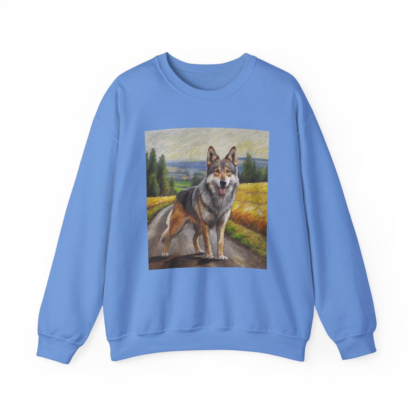 Czechoslovakian Vlcak -Unisex 50/50 Crewneck Sweatshirt