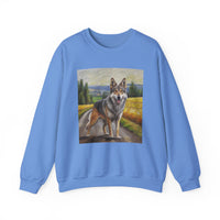 Czechoslovakian Vlcak -Unisex 50/50 Crewneck Sweatshirt