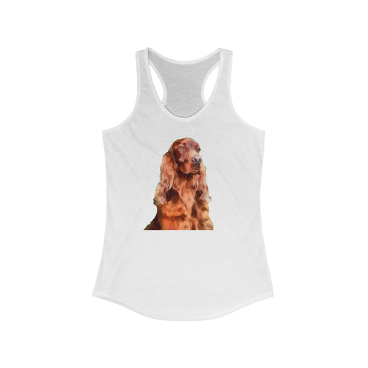 Irish Setter 'Shamus' Woman's Racerback Tank