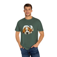 English Foxhound Unisex Relaxed Fit Garment-Dyed T-shirt