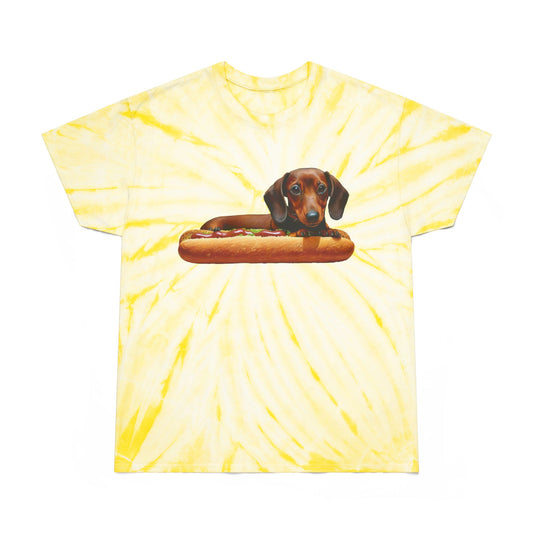 Dachshund Delight Tie-Dye Tee