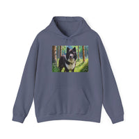 Karelian Bear Dog Unisex Cozy Hooded Sweatshirt