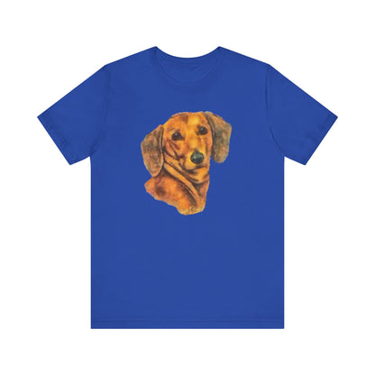 Dachshund 'Doxie 1' Classic Jersey Short Sleeve Tee