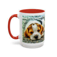 English Foxhound 'Sacha' Accent Coffee Mug