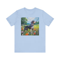 Bluetick Coonhound -- Unisex Jersey Short Sleeve Tee