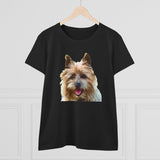 Cairn Terrier 'Toto' Women's Midweight Cotton Tee