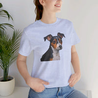 Teddy Roosevelt Terrier Unisex Jersey Short Sleeve Tee