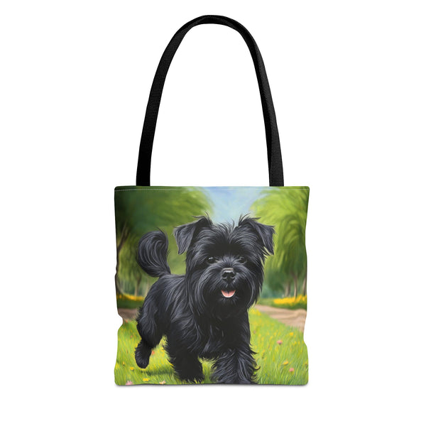 Affenspinscher - Vibrant Polyester Tote Bag