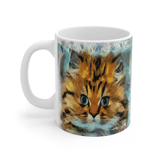 Fat Cat - Ceramic Mug 11oz
