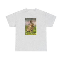 Rabbit 'Clover' Unisex Heavy Cotton Tee