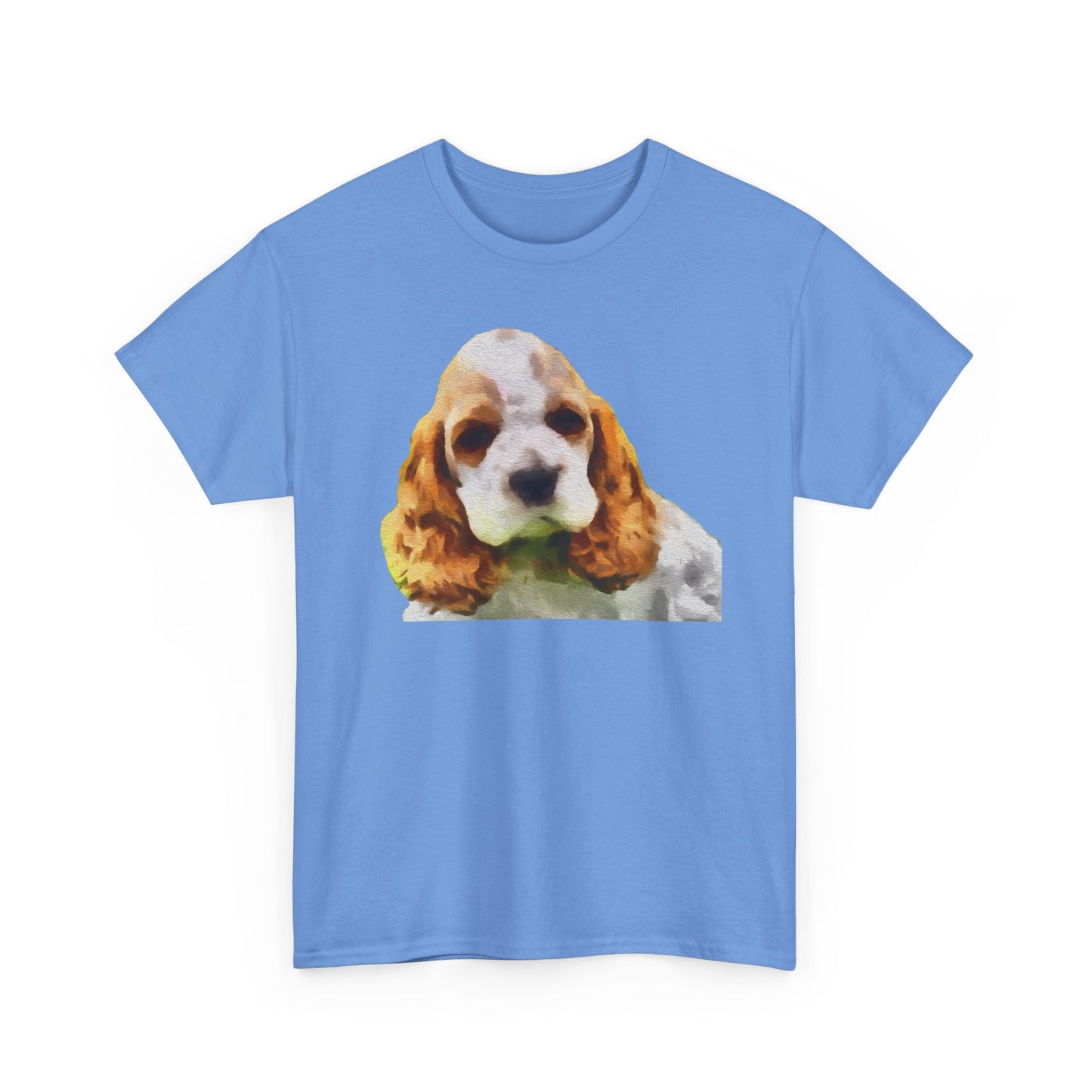 Cocker Spaniel 'Hogan' Unisex Heavy Cotton Tee