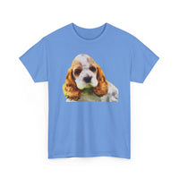 Cocker Spaniel 'Hogan' Unisex Heavy Cotton Tee