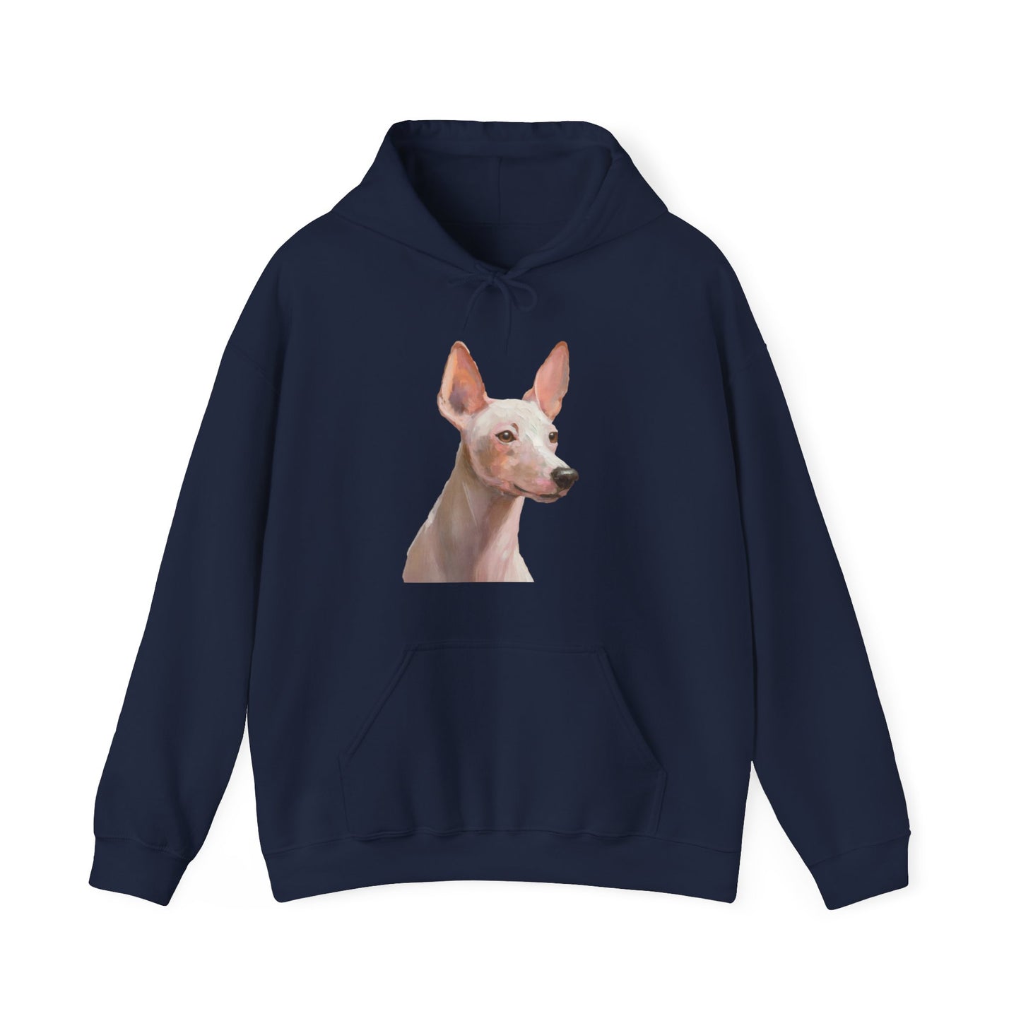 Xoloitzcuintli 'Mexican Hairless' 50/50 Hooded Sweatshirt