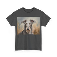 Scottish Deerhound Unisex Heavy Cotton Tee