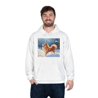 Finnish Spitz - Unisex Fleece Lined Pullover Hoodie Sweatshirt