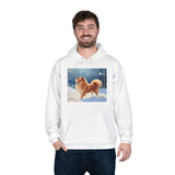 Finnish Spitz - Unisex Fleece Lined Pullover Hoodie Sweatshirt