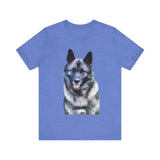 Norwegian Elkhound - Unisex Jersey Short Sleeve Tee