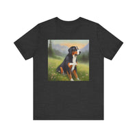 Greater Swiss Mountain Dog Unisex Jersey Short Sleeve Tee
