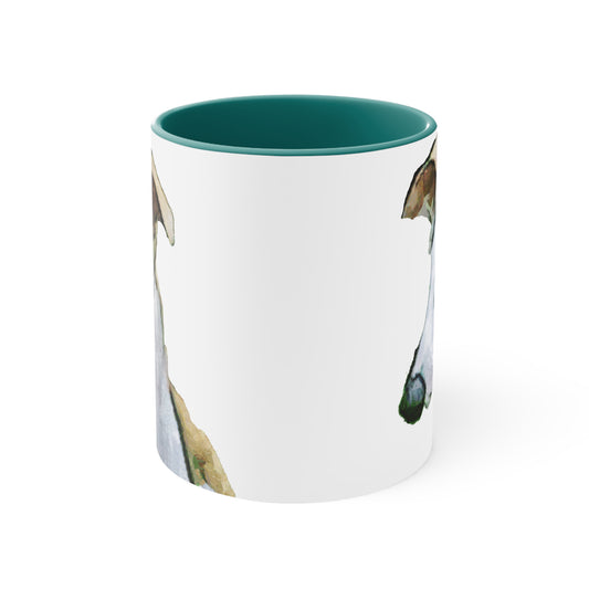 Whippet Accent Coffee Mug, 11oz