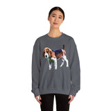 American Foxhound Unisex 50/50 Crewneck Sweatshirt