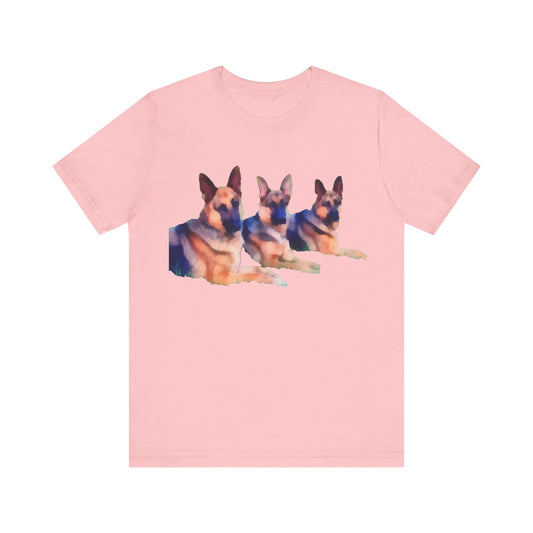 German Shepherd Trio Classic Jersey Tee