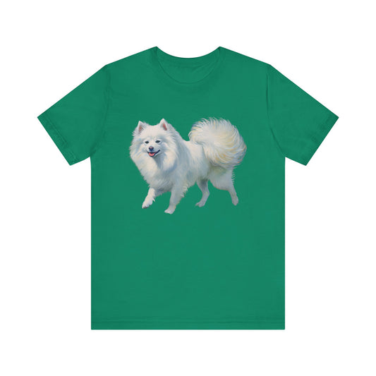 Japanese Spitz Unisex Jersey Short Sleeve Tee