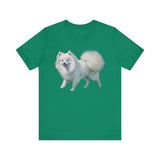 Japanese Spitz Unisex Jersey Short Sleeve Tee
