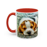English Foxhound 'Sacha' Accent Coffee Mug