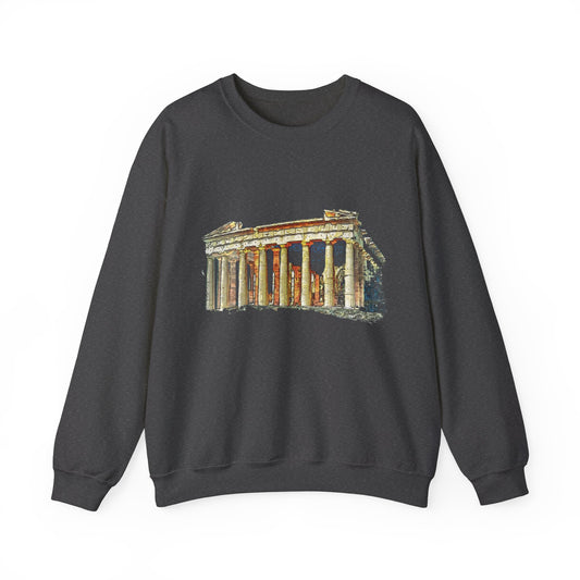 Parthenon - Ancient Greece - Unisex 50/50 Crewneck Sweatshirt