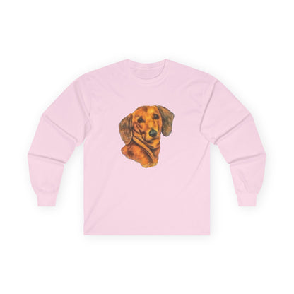Dachshund Doxie Delight Unisex Long Sleeve Tee