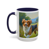 Nederlandse Kooikerhondje - Ceramic Accent Coffee Mug - 2 Sizes