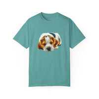 English Foxhound Unisex Relaxed Fit Garment-Dyed T-shirt